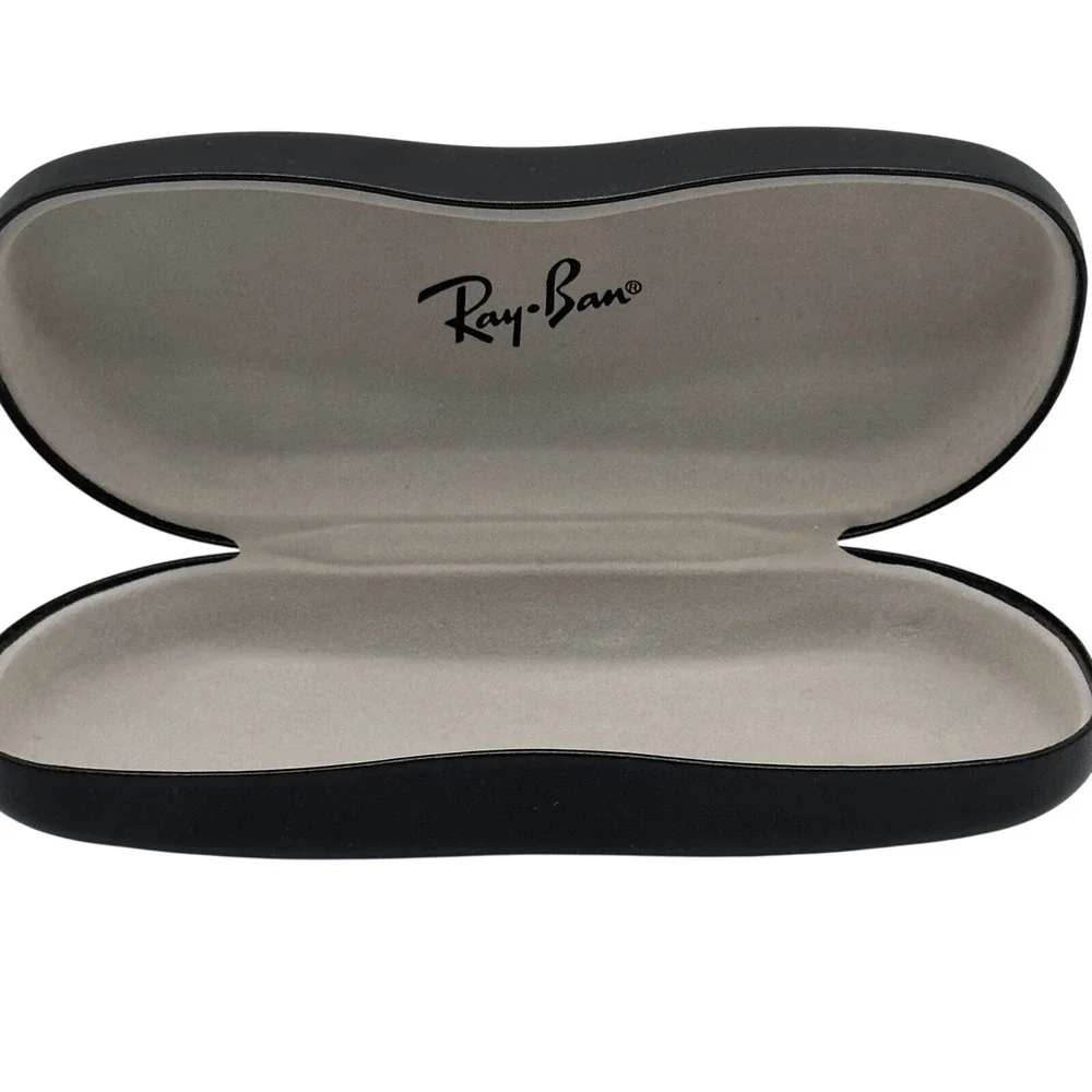 Ray Ban Lg Black Hard Cloth Clamshell Sunglass Sunglasses Eyeglasses CASE ONLY‎